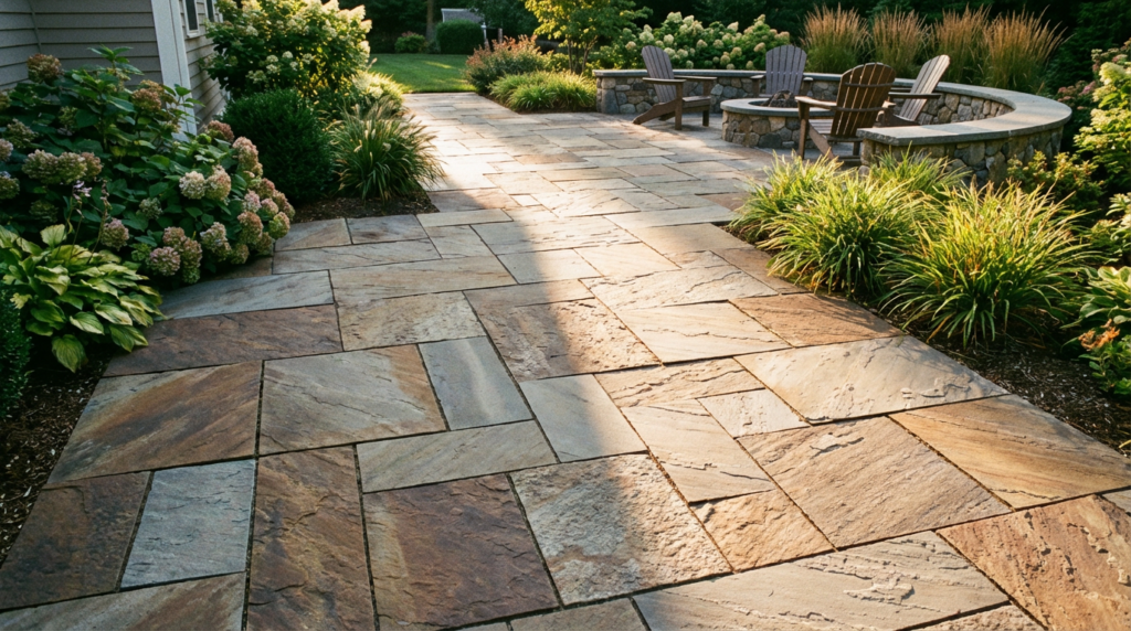 Flagstone patios