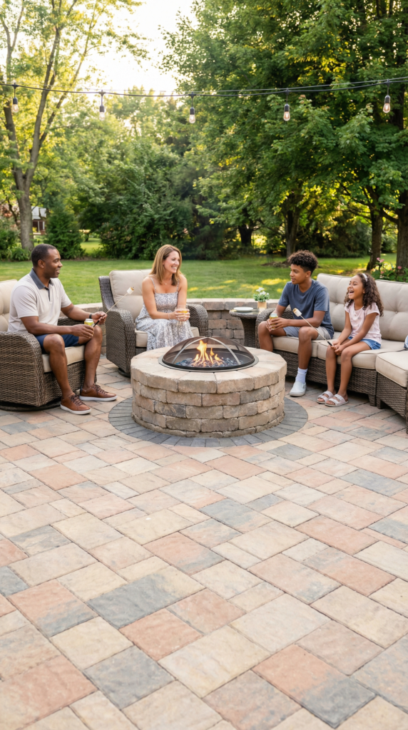 pavers backyard