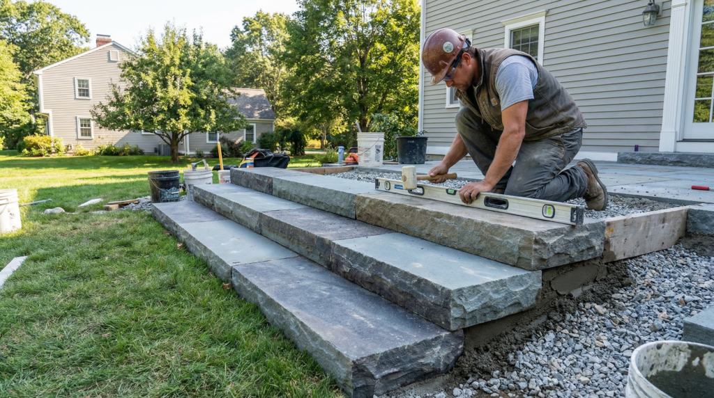 Stone steps Stone steps